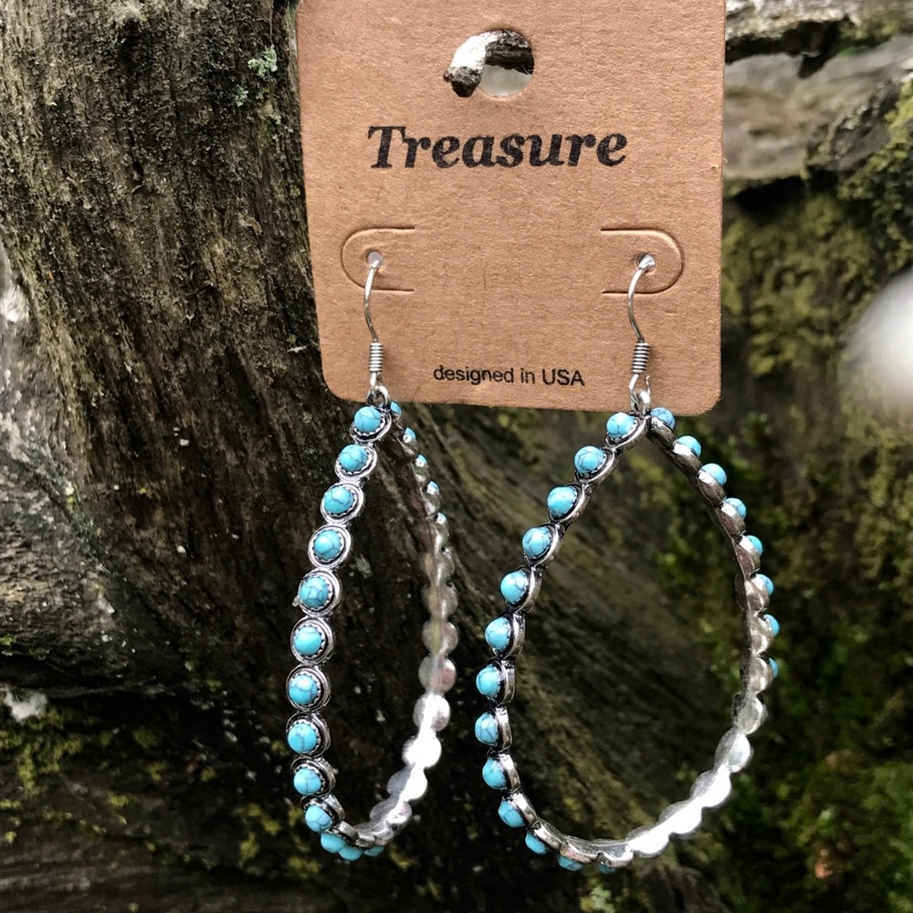 Long earrings